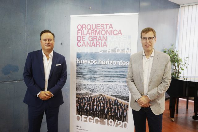 Karel Mark Chichon y Oswaldo Guerra OFGC 19 20