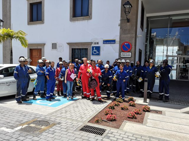 Los trabajadores de Hidramar nos movilizamos para defender nuestros puestos de trabajo 1