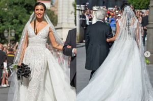 Los detalles y las imágenes filtradas de la boda de Sergio Ramos y Pilar Rubio 1 Pilar Rubio novia