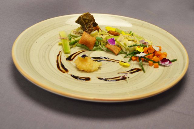 Plato de rodaballo ganador