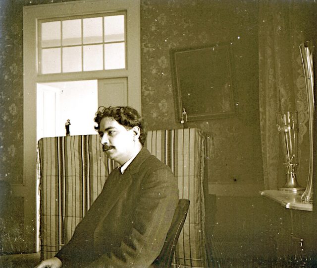 Tomás Morales en una imagen de la FEDAC.