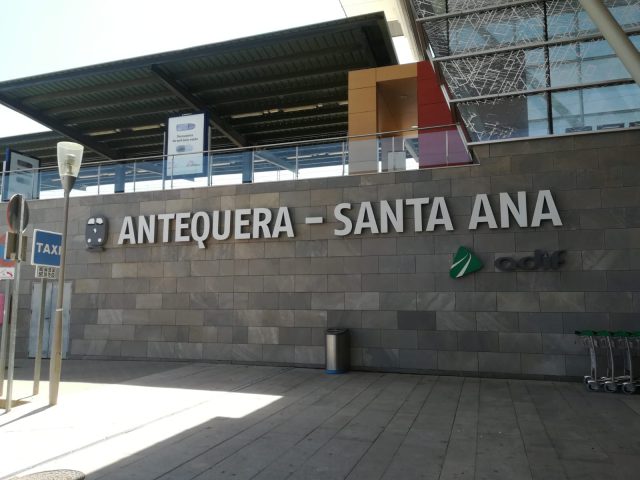 Inauguración del AVE a Granada: la 'previa' (primera parte) 2 estacion antequera santa ana