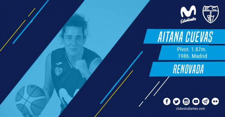 Aitana Cuevas renueva con Movistar Estudiantes