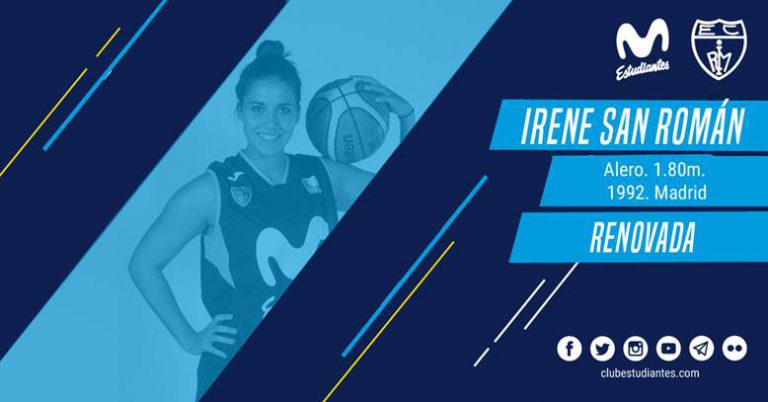 Irene San Román continúa en Movistar Estudiantes
