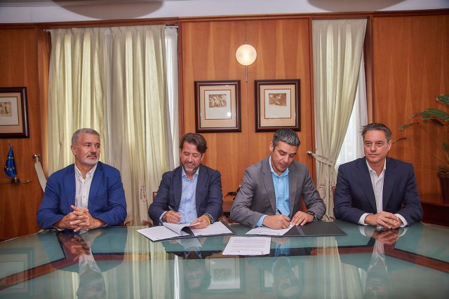 Aguas Convenio Hidráulico Gobierno de Canarias Firma 2