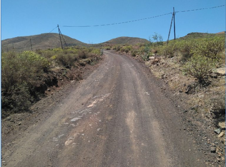 El Cabildo de Gran Canaria licita por 195.000 euros la mejora del camino agrícola Rosiana de Telde