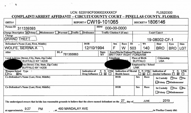 Arrestada por dejar una propina de 5.000 dólares con la tarjeta de crédito de su novio como venganza 1 Captura de pantalla 2019 07 04 a las 15.24.28