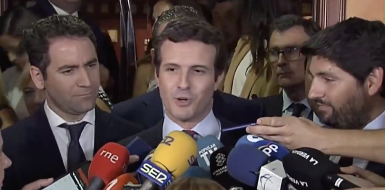 Casado reunirá el martes a la plana mayor del PP