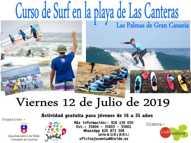 Curso de Surf en Las Canteras