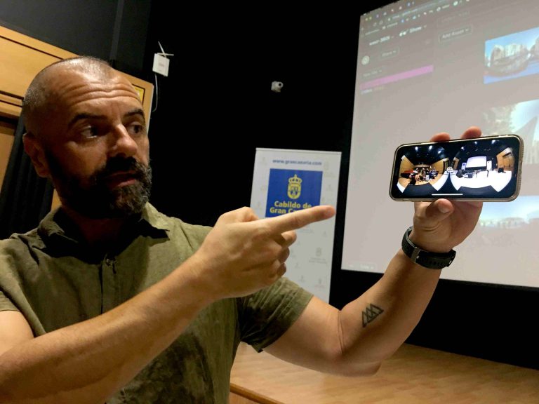 Gran Canaria Espacio Digital organiza un taller de fotografía 360 orientado a su implementación en webs VR