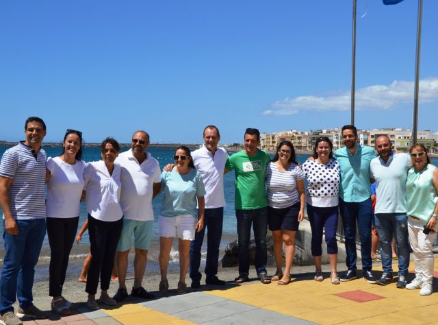 IZADO TERCERA BANDERA AZUL ARINAGA 2019 6