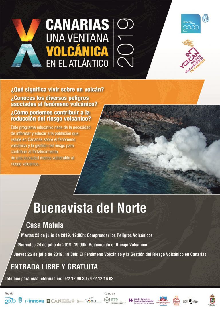 El programa educativo Canarias: una ventana volcánica en el Atlántico llega a Buenavista del Norte