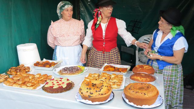 Los postres de las mesas de Canarias tampoco faltarán en la Plaza de la Candelaria.
