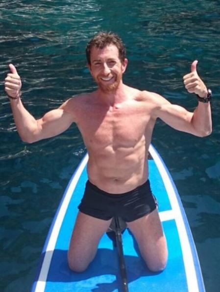 Pablo Motos luce cuerpazo en su primer posado en bañador 1 Pablo Motos verano