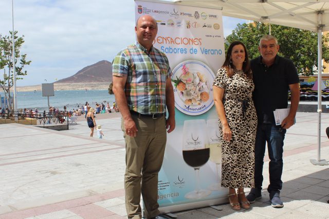 Una década de buenas ‘Sensaciones y Sabores del Verano’ en El Médano 41 Presentación Sensaciones X aniversario 1