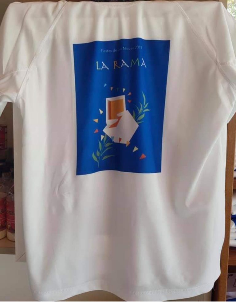 La Rama 2019 cuenta desde hoy con sus camisetas conmemorativas