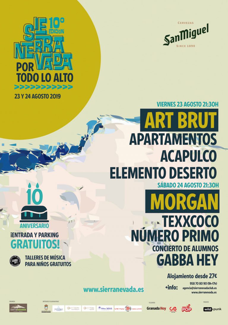 Cartel completo en el festival 'Sierra Nevada por Todo lo Alto'