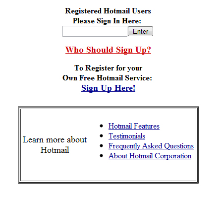 Hotmail: 23 años de historia y una tecnología que no caduca 1 hotmail 1