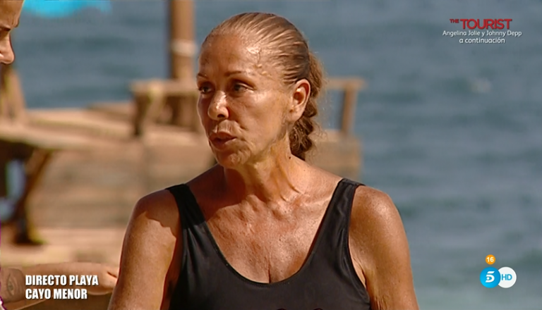 'Supervivientes' sanciona a Isabel Pantoja por su negativa a participar en una prueba