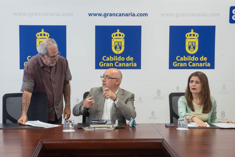 El Cabildo de Gran Canaria celebra su primera reunión de trabajo tras la declaración del legado aborigen como Patrimonio Mundial 