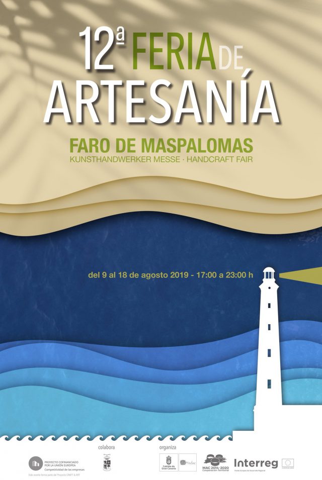 Cartel feria de artesanía
