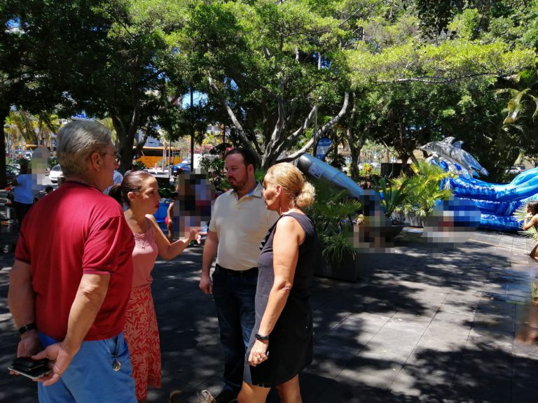 Este fin de semana granizó en el Distrito Salud-La Salle durante la fiesta “Aqua 2019”