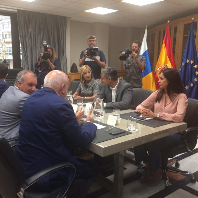 Vidina Espino Cs en reunión portavoces parlamentarios II