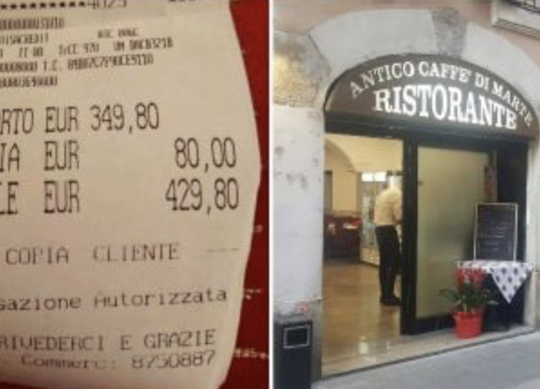 'Sablazo' en Roma: cobran casi 500 euros a dos japonesas por dos platos de espaguetis y una botella de agua