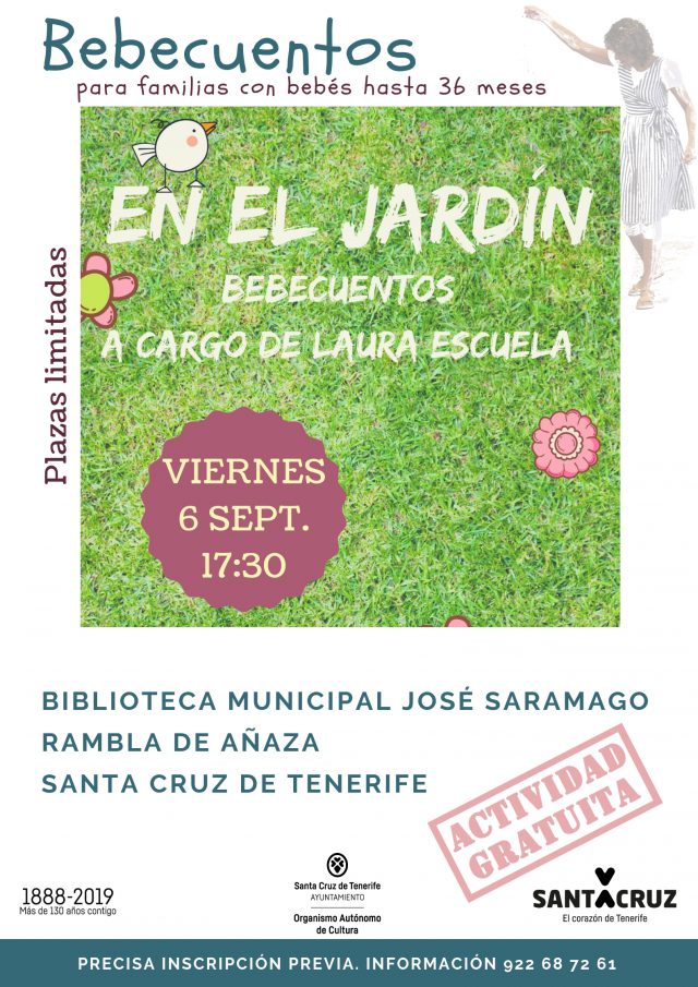 Cartel BebeCuentos en Añaza