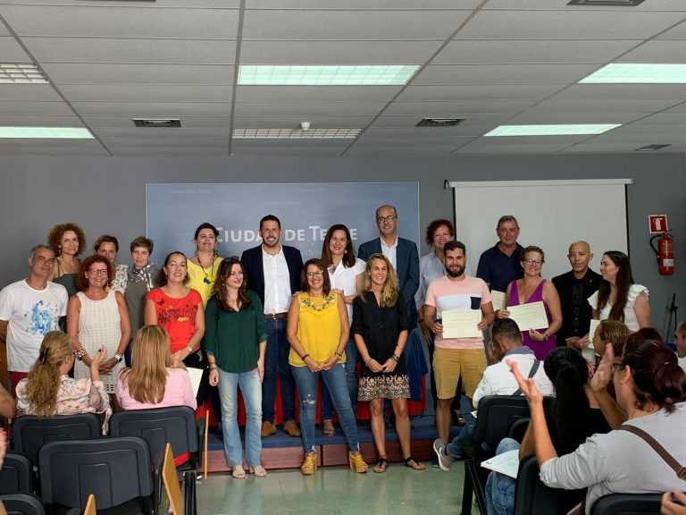 Telde entrega diplomas a 68 personas participantes del proyecto ‘Empléate Jinámar 2018’