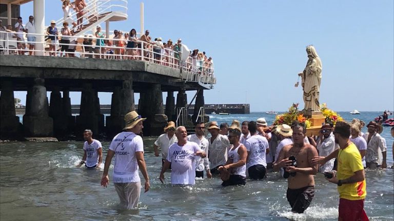 El Médano celebra sus fiestas en honor a Nuestra Señora de las Mercedes de Roja