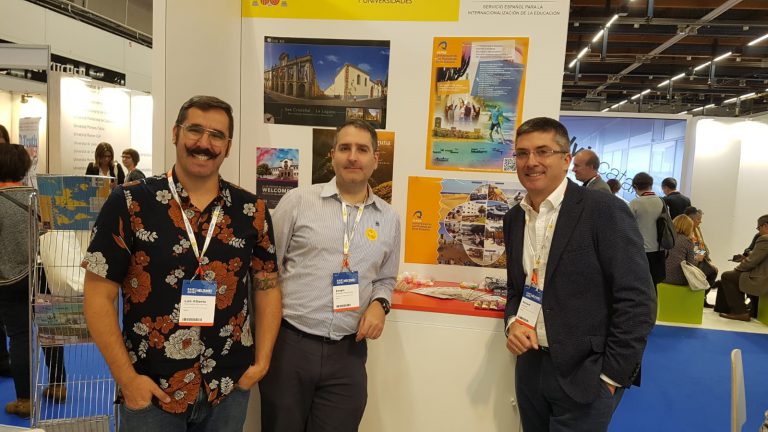 Las dos universidades públicas canarias, en la XXXI Conferencia Anual y Feria de la Asociación Europea para la Internacionalización de la Educación (EAIE)