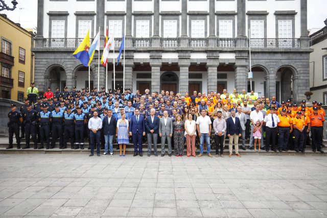 Homenaje Trabajadores Incendios GC 1