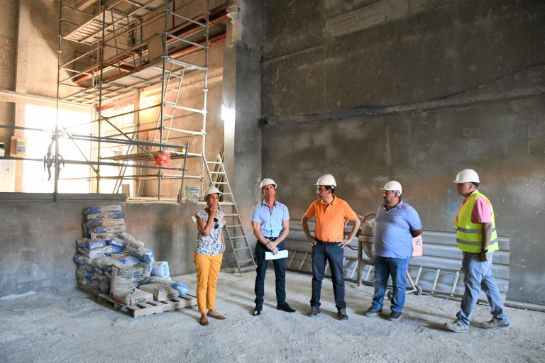 La obra de la Casa de la Cultura de Mogán avanza a buen ritmo
