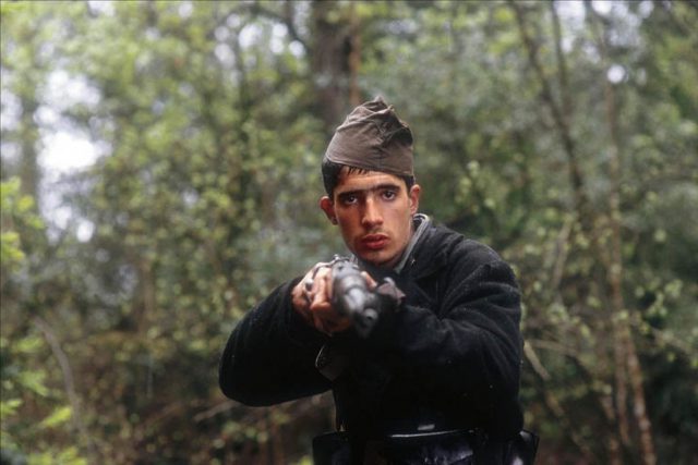 Una imagen del filme Soldados de Salamina