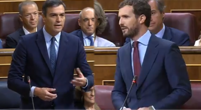 Casado focalizará en la crisis económica y social su primer 'cara a cara' con Sánchez tras el estado de alarma