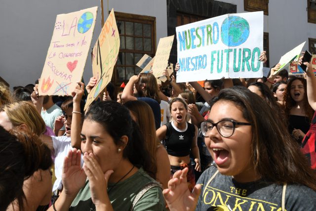 El Ayuntamiento de La Laguna se suma a la Huelga Mundial por el Clima 6 manifestación clima 1