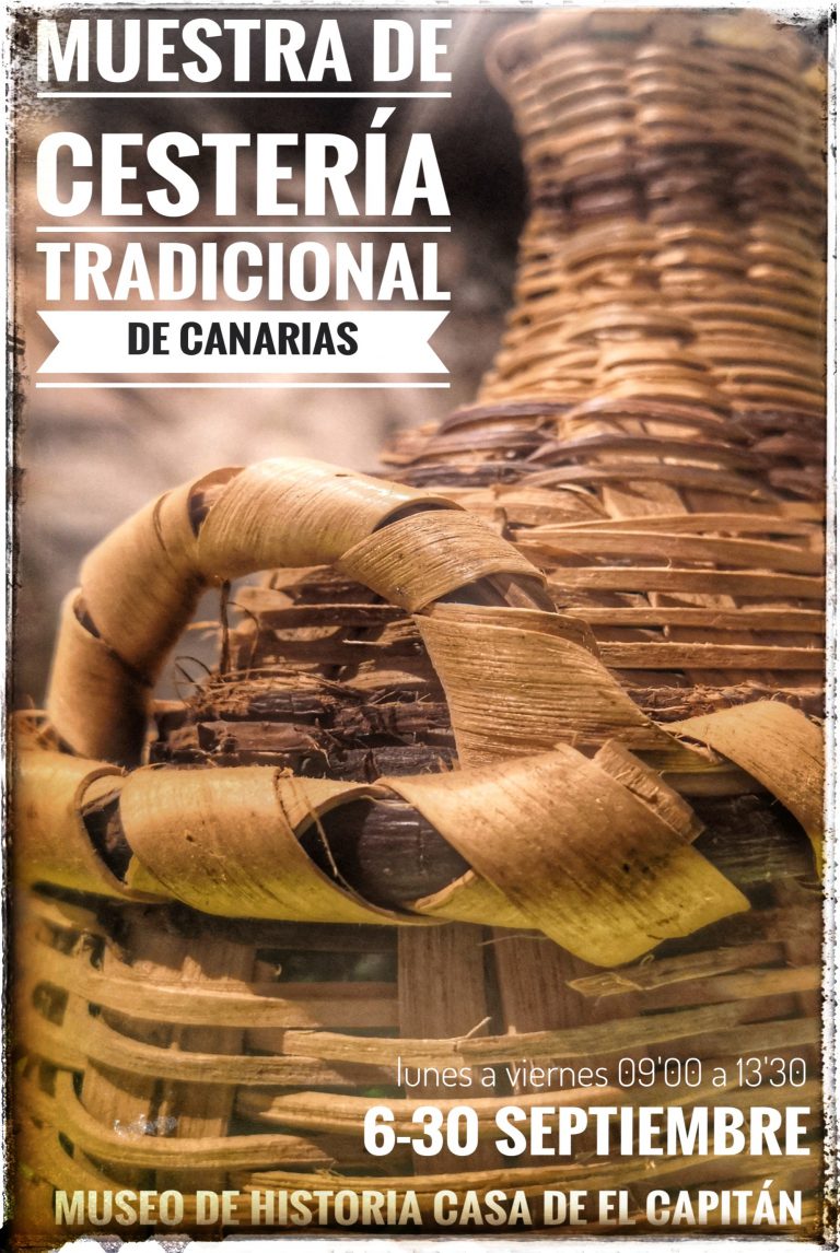 Muestra de Cestería Tradicional de Canarias en el municipio de San Miguel de Abona