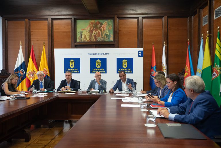 Los cabildos y el Gobierno canario se unen para solicitar al Estado la exención de las tasas aéreas tras la quiebra de Thomas Cook