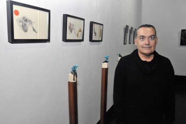 Agaete FN Inauguración exposiciones Robayna y Estévez