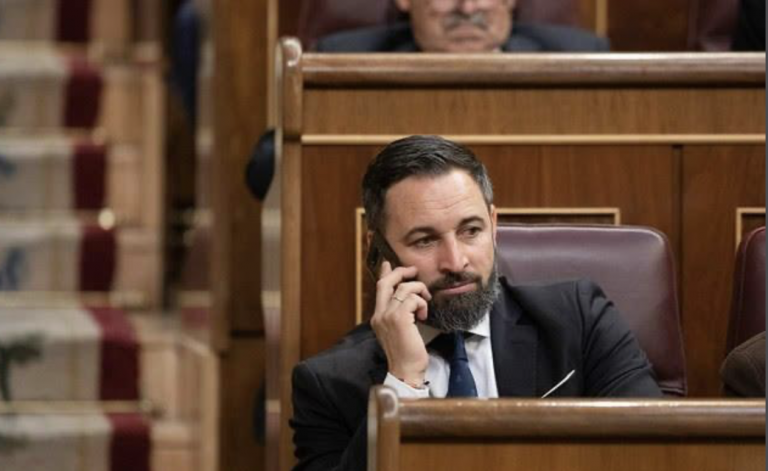 Abascal rechaza hablar por teléfono con Sánchez para abordar la crisis del coronavirus