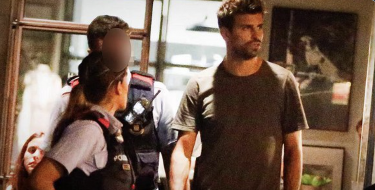 Nuevo encontronazo entre Piqué y la Policía de Barcelona