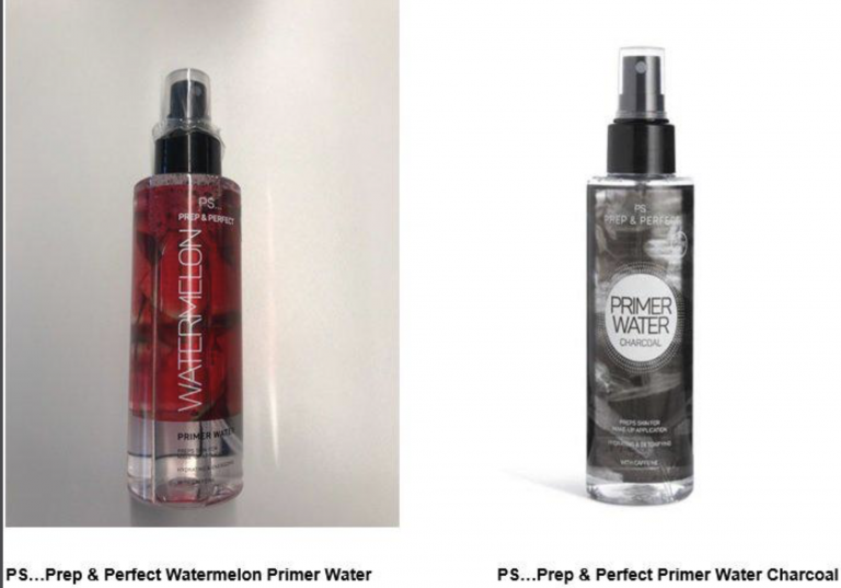 Sanidad alerta de la contaminación microbiológica de todos los lotes de dos productos cosméticos de Primark