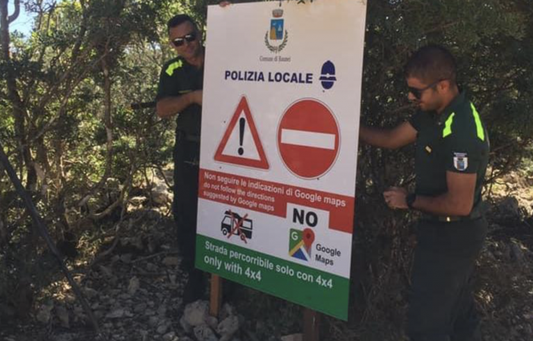 Un pueblo italiano prohíbe el uso de Google Maps después de recibir 144 llamadas de emergencia