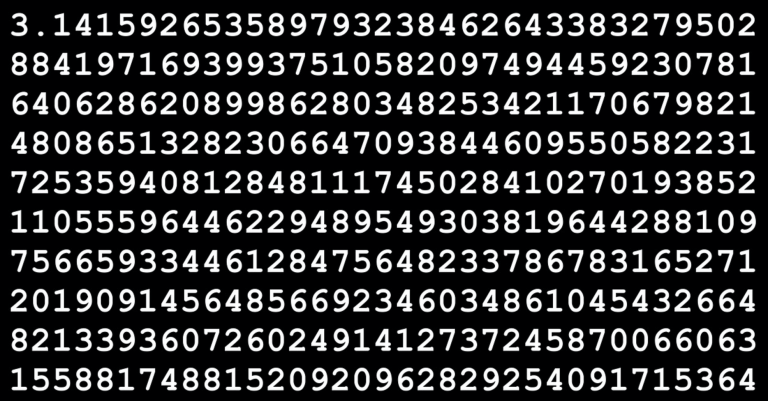 Un estudiante memoriza más de 13.000 decimales del número Pi