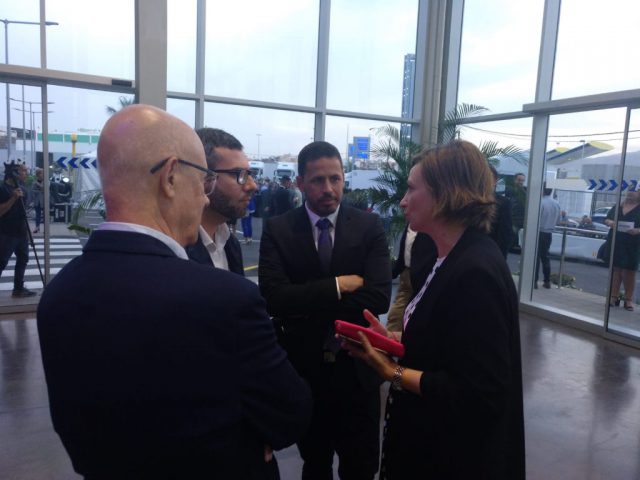 El alcalde de Telde asiste a la apertura de las nuevas instalaciones del Grupo Rivera 1 Durante la inauguración 4 e1572204635271