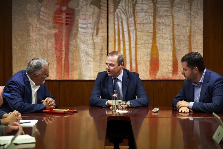 El Ayuntamiento y el Gobierno estudian la creación de un marco formativo conjunto para las policías locales y la Policía Canaria