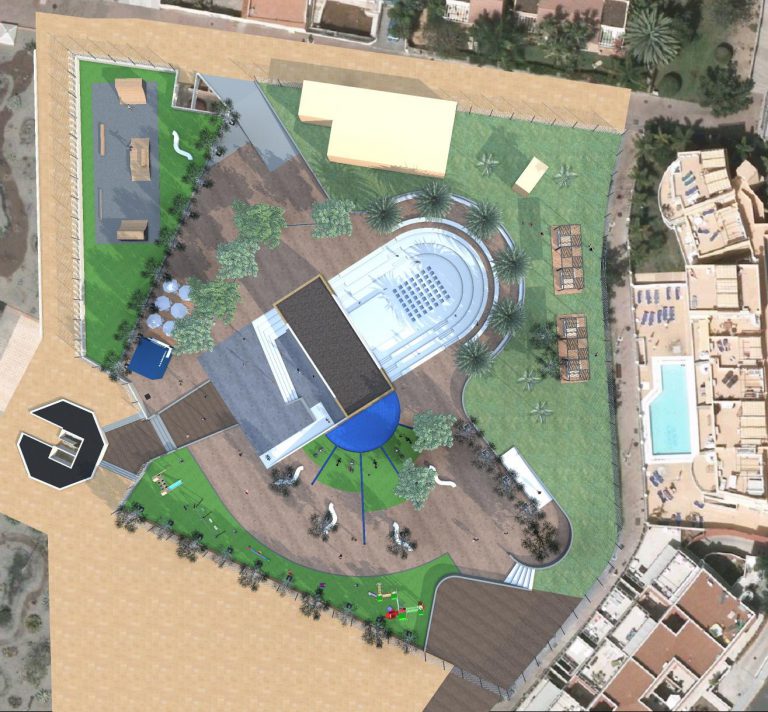 El Ayuntamiento adjudica la obra del parque recreativo de Playa  de Mogán