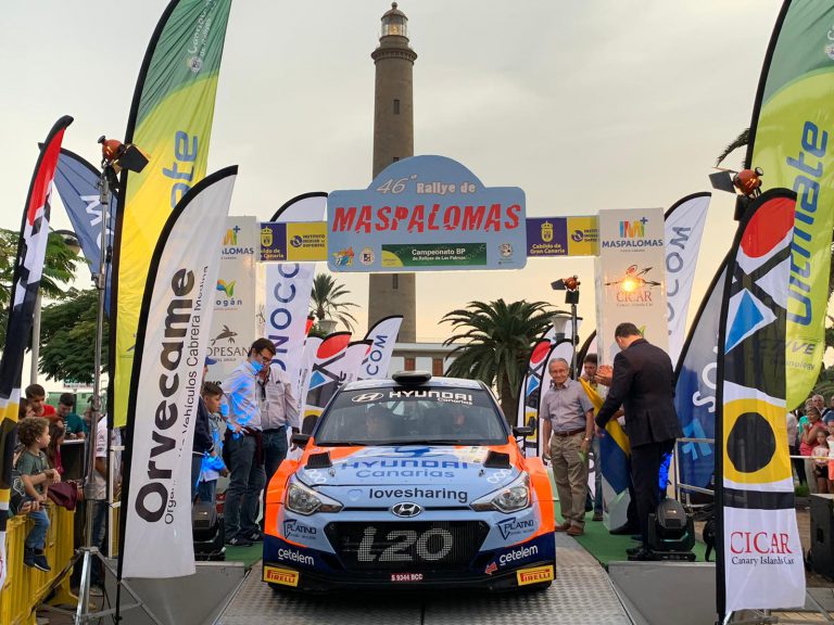 Primera victoria de Yeray Lemes-Dani Rosario en otro duro Rallye de Maspalomas