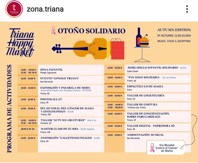 PROGRAMACIÓN TRIANA HAPPY MARKET